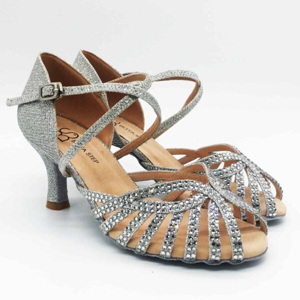 Natacha silver, heel 6cm - Afbeelding 4