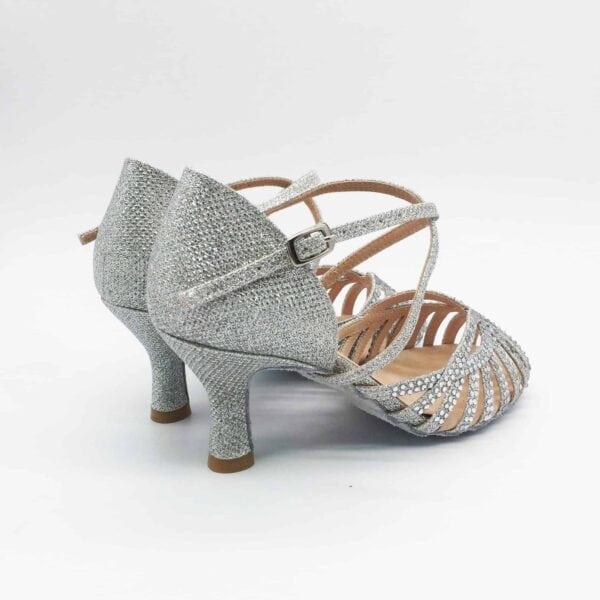 Natacha silver, heel 6cm - Afbeelding 5