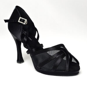 Black Bow platform, heel 10cm