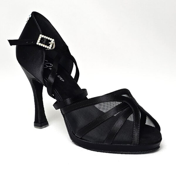 Black Bow platform, heel 10cm