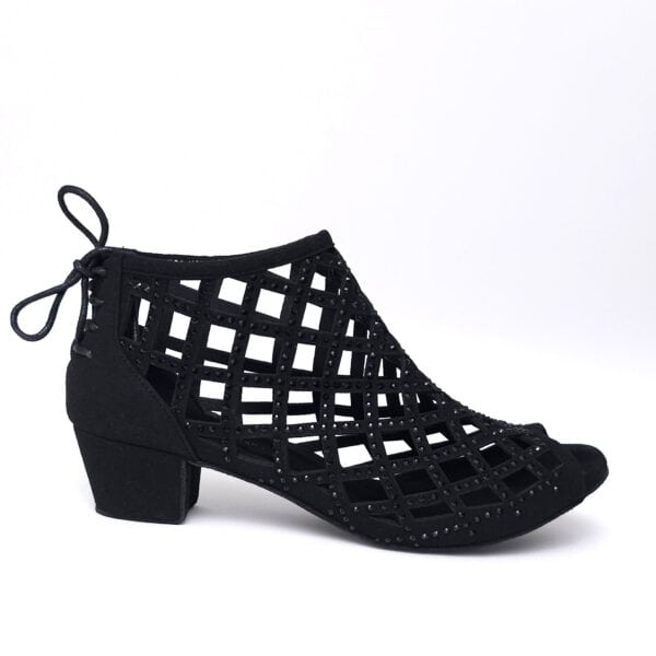 Bettastep Dance Shoes CAGE Black, dance heels 4cm - Image 2