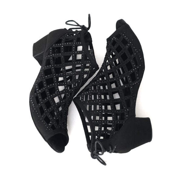 Bettastep Dance Shoes CAGE Black, dance heels 4cm - Image 3