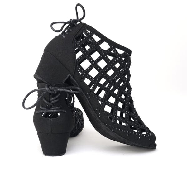 Bettastep Dance Shoes CAGE Black, dance heels 4cm - Image 4