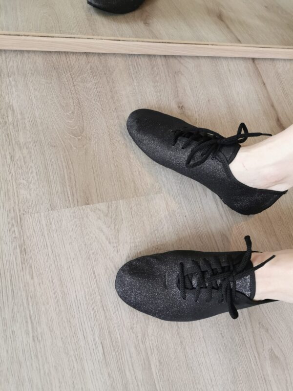 Jazz Black glitter unisex - Image 2