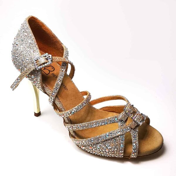 Gold Pearl kizz, heel 9 cm - Image 2