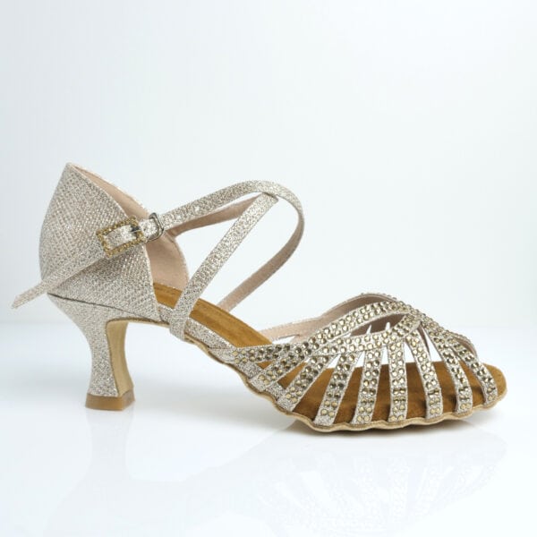 Natacha Champagne heel 5cm - Image 4