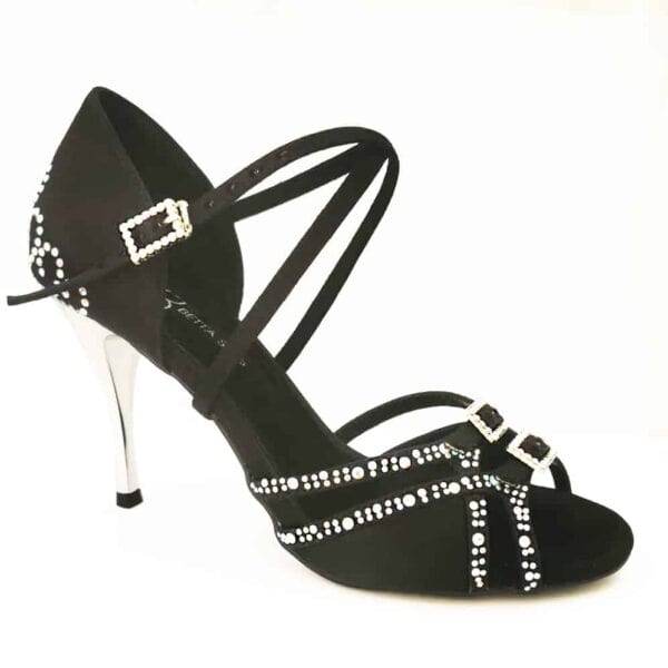 Black Crown Kizz, heel 9cm