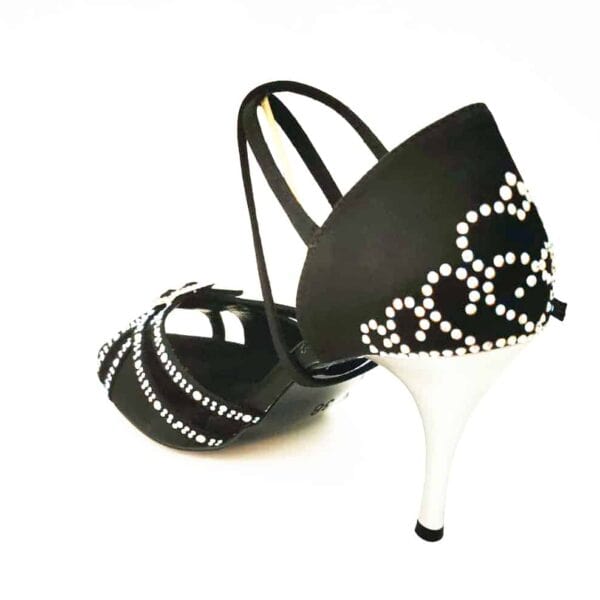 Black Crown Kizz, heel 9cm - Image 3