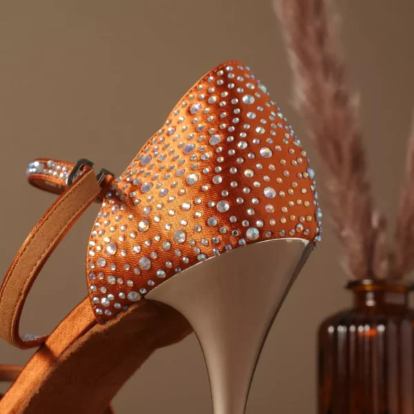 Bronze spicy kizz, heel 9 cm - Afbeelding 6