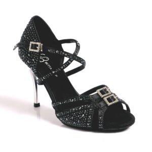 Black obsession kizz, heel 9 cm