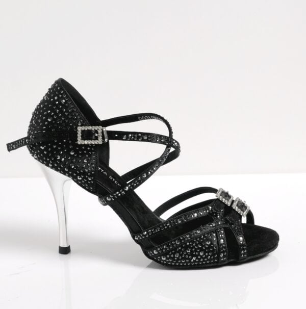 Black obsession kizz, heel 9 cm - Afbeelding 2