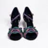 Bettastep Dance Shoes MAJDOULINE Emerald Green, dance heels 10cm - Image 2