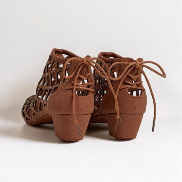Bettastep Dance Shoes CAGE Brown, dance heels 4cm - Image 4