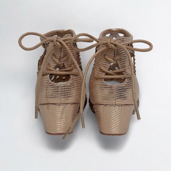 Bettastep Dance Shoes CAGE Gold, dance heels 4cm - Image 5