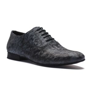 Men Dance Shoes Rumpf MIGUEL Black snake
