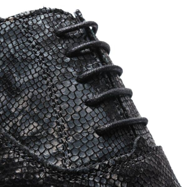 Men Dance Shoes Rumpf MIGUEL Black snake - Image 4