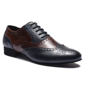 Men Dance Shoes Rumpf RUBEN Navy/brown