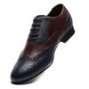 Men Dance Shoes Rumpf RUBEN Navy/brown - Image 4